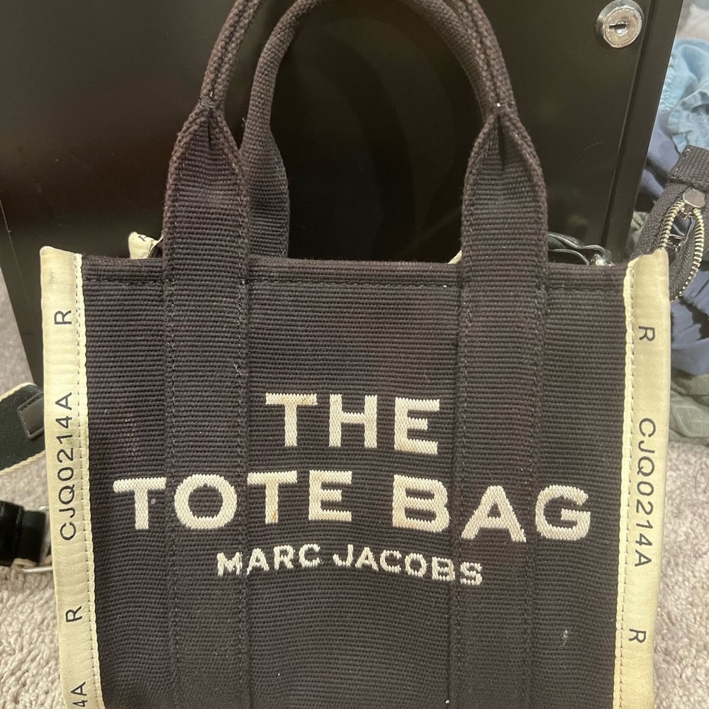 Marc Jacob Tote Bag Small Black/White
